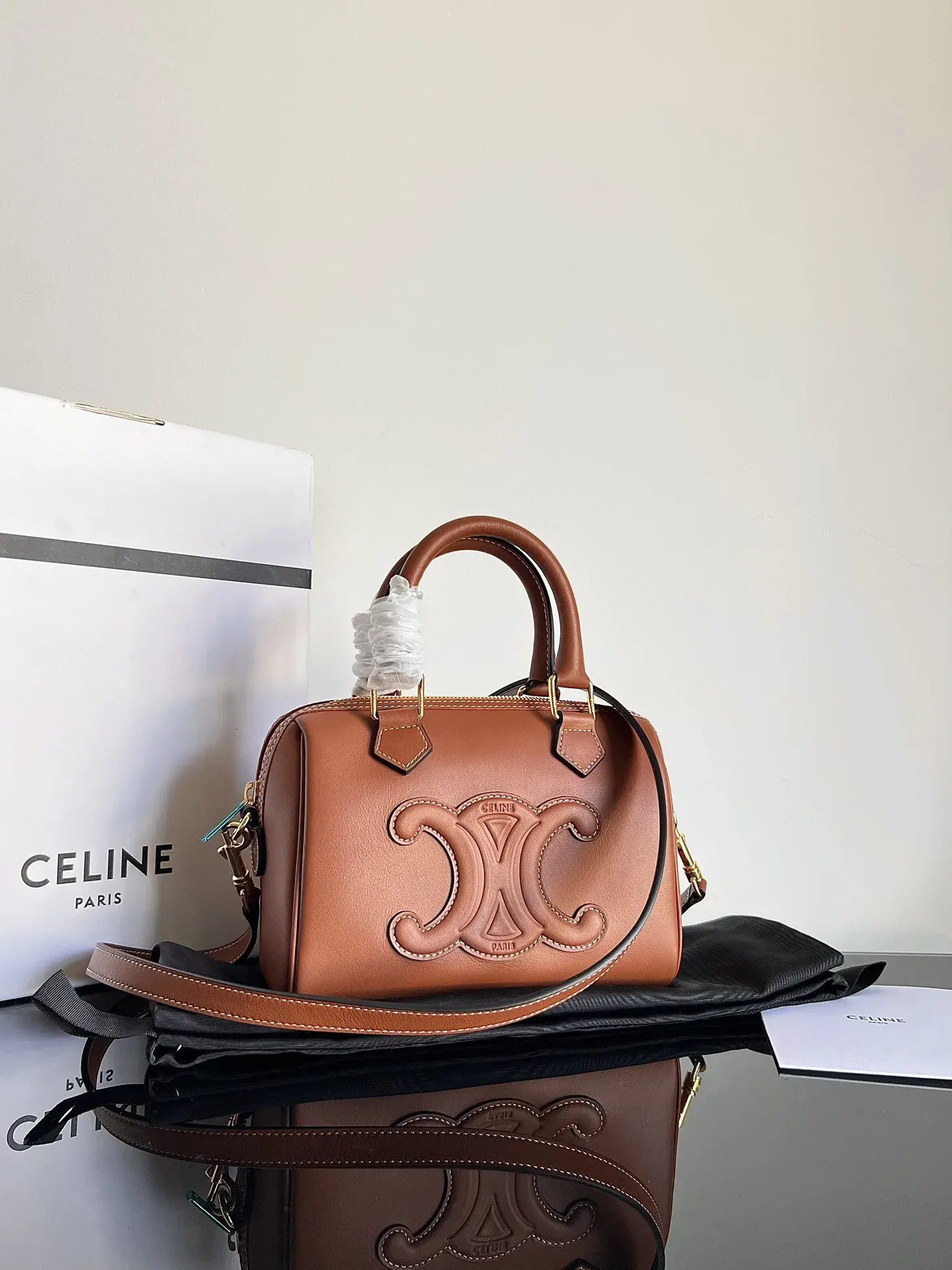 Celine Calfskin Top Handle Bag product photo from LabelPicks