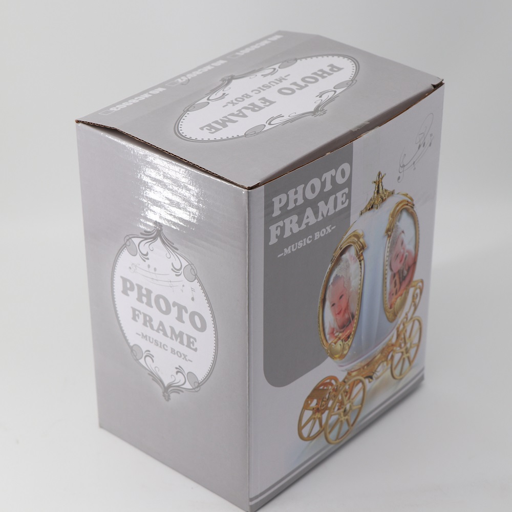 Customizable Personalized Pumpkin Car Music Box With Photo Frame YYMC89018902