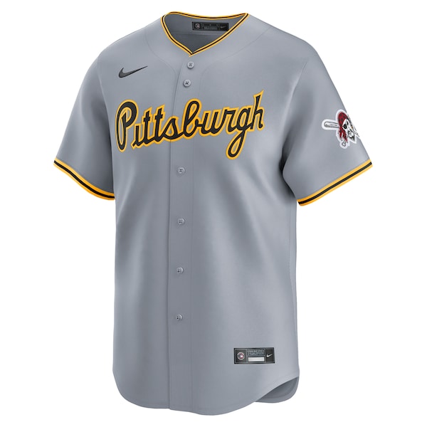 Pittsburgh Pirates Nike Away Limited Jersey - Gray
