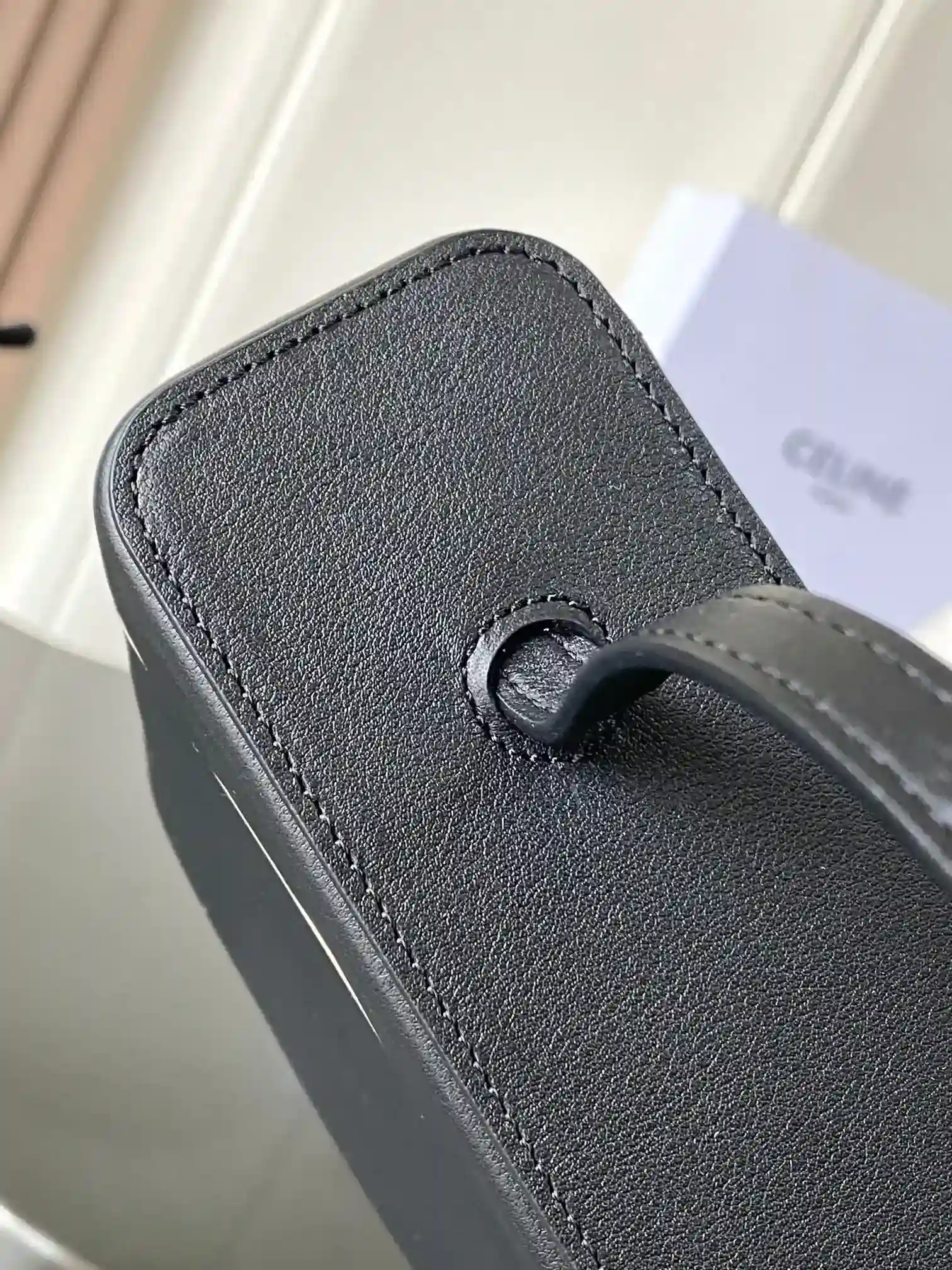 Celine Black Triomphe Top Handle Bag product photo from LabelPicks