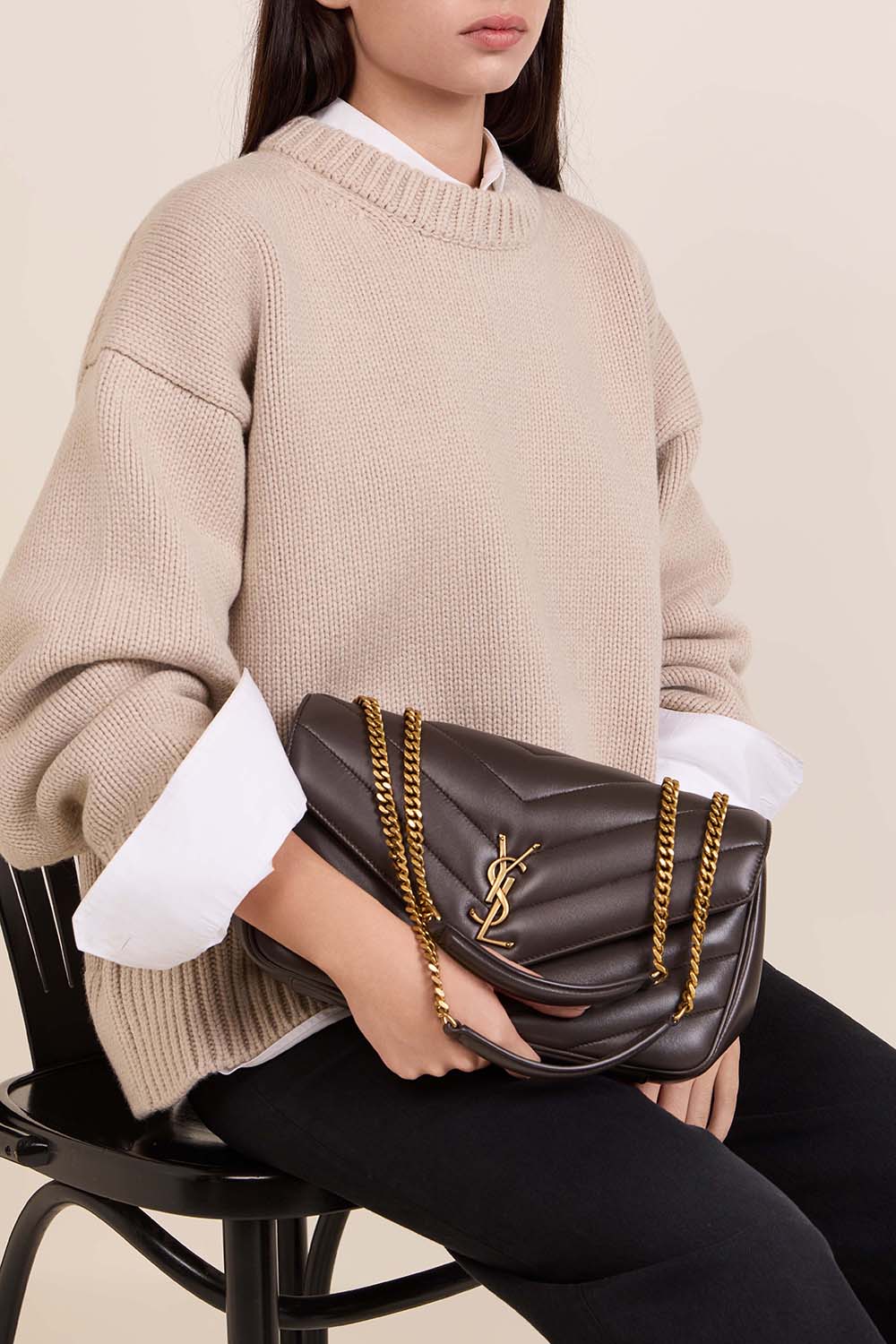 SAINT LAURENT תיק לולו מדיום