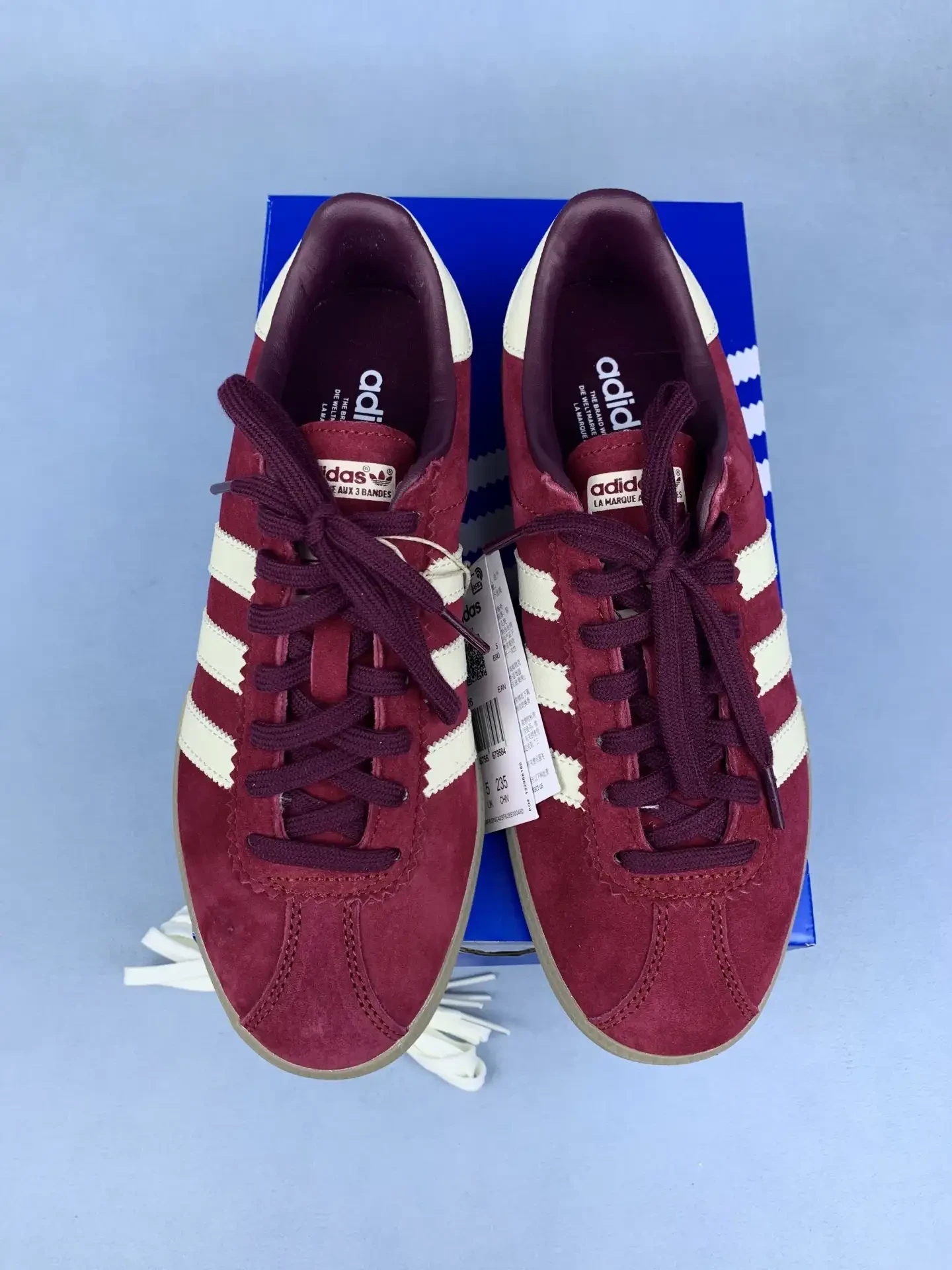 adidas Bermuda Collegiate Burgundy Shoes product photo from LabelPicks