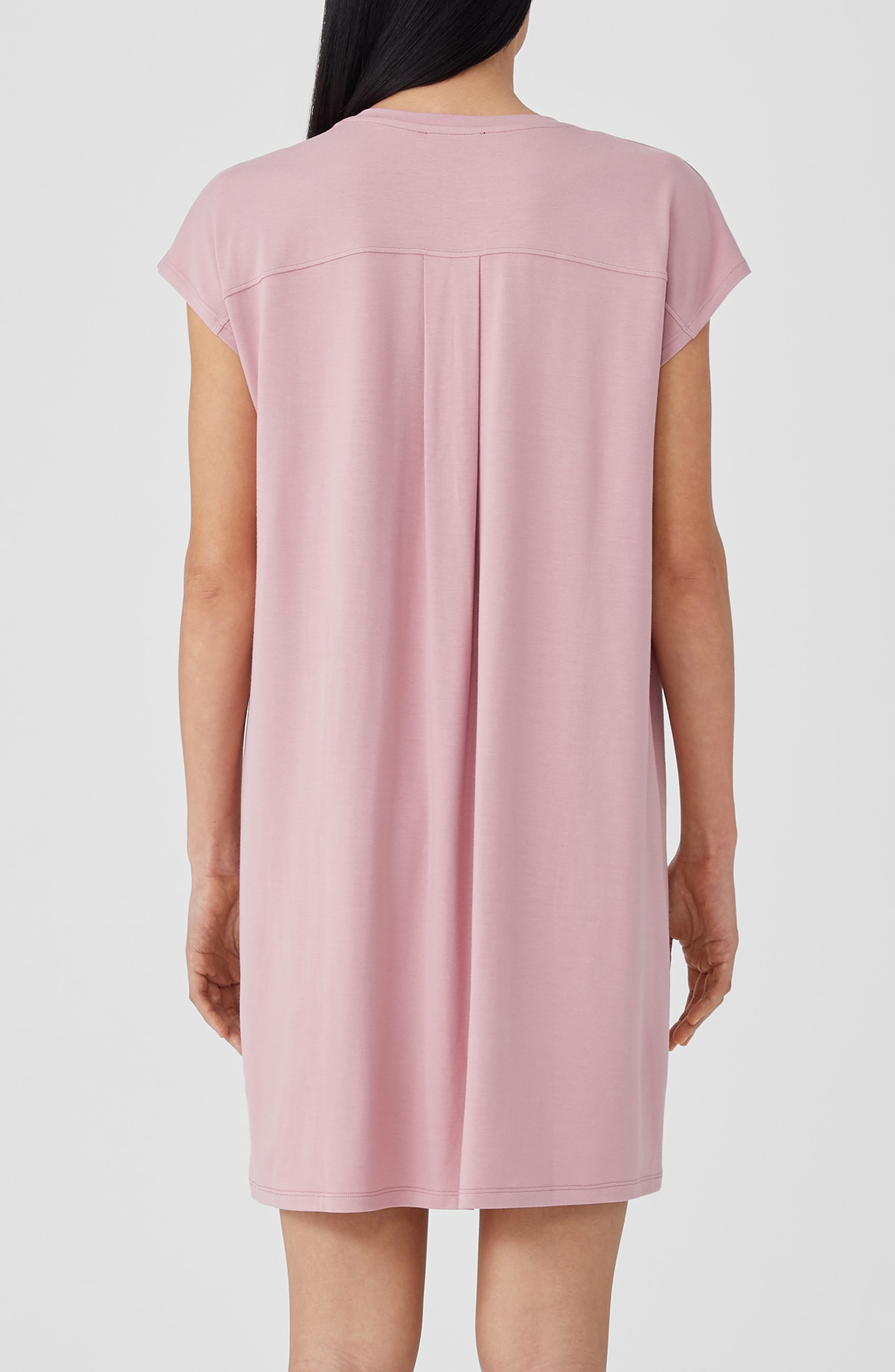 Eileen Fisher Crewneck Boxy Dress