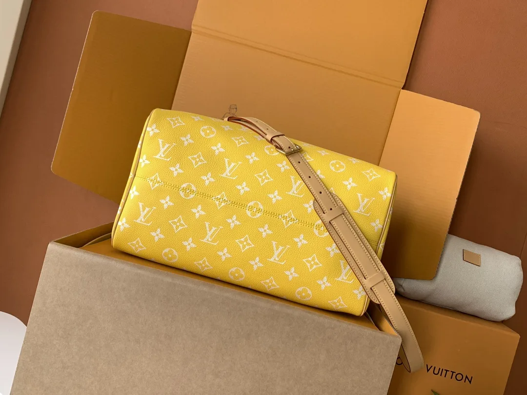 Louis Vuitton Grained Leather Speedy Top Handle Bag product photo from LabelPicks