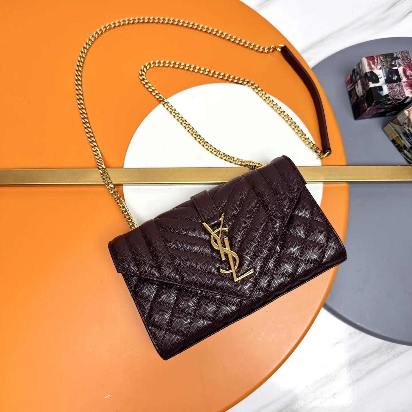 Saint Laurent Quilted Leather Shoulder Bag product photo from LabelPicks