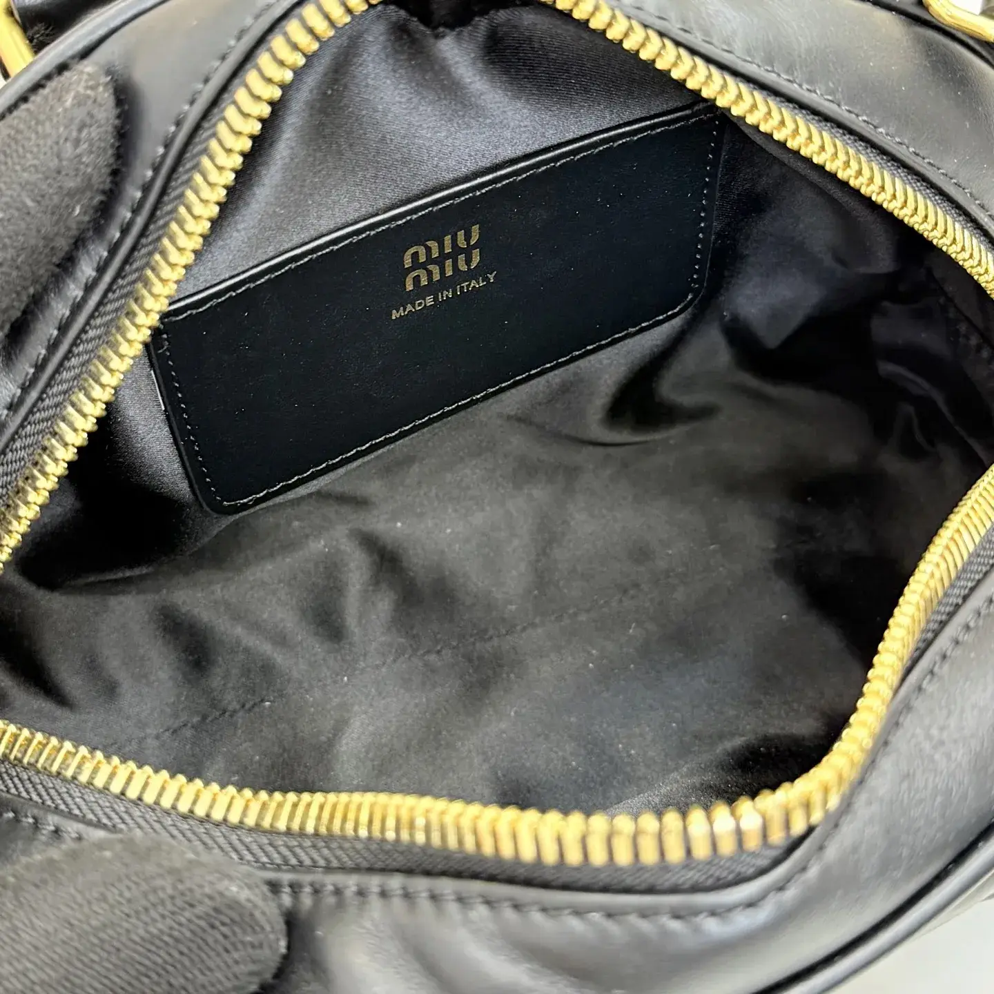 Miu Miu Black Arcadie Top Handle Bag product photo from LabelPicks
