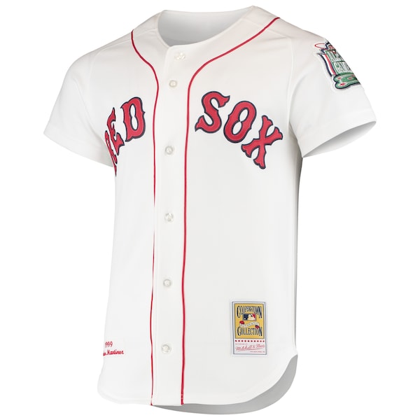 Pedro Martinez Boston Red Sox 1999 Cooperstown Collection Home Authentic Jersey - White