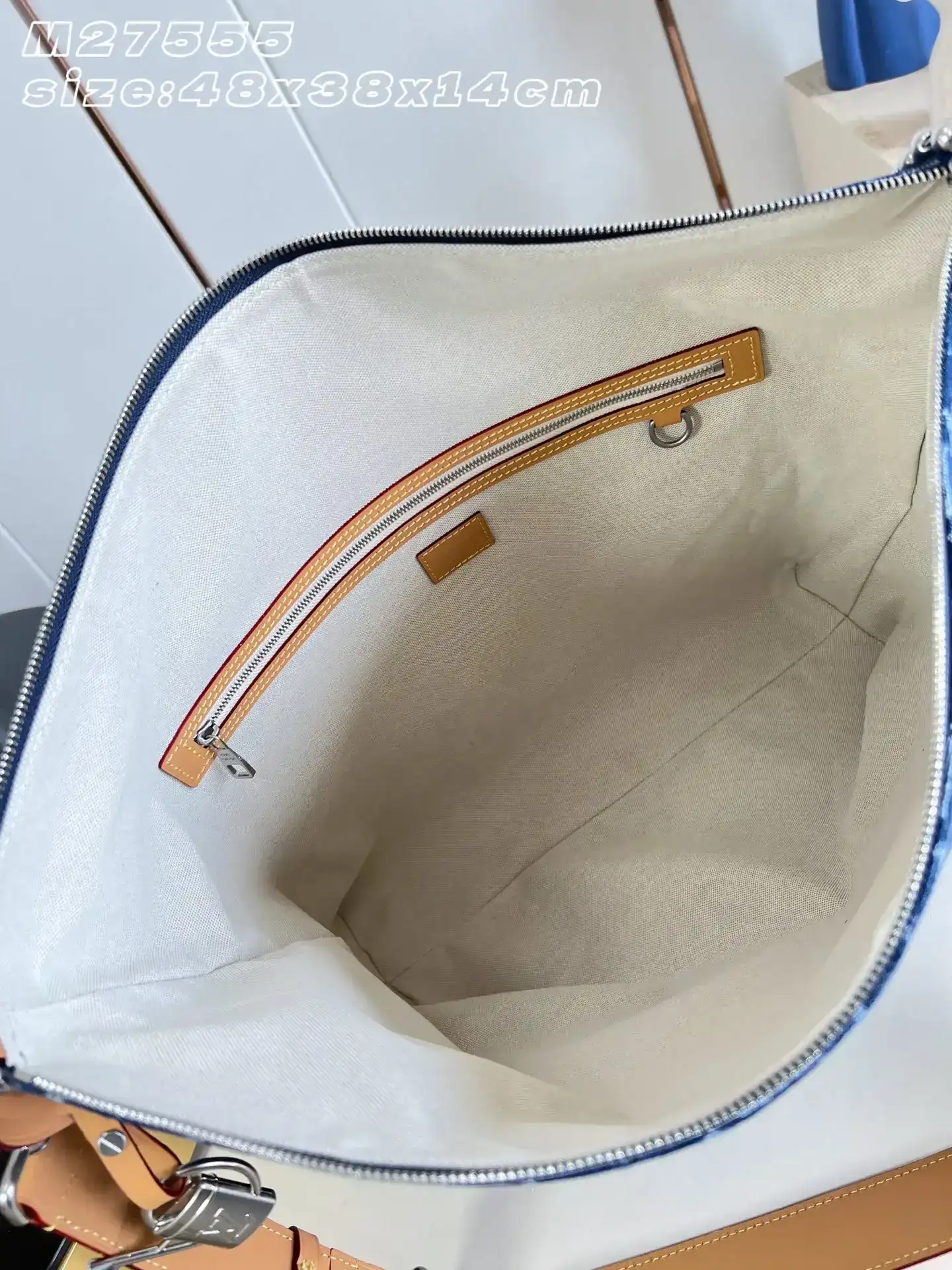 Louis Vuitton White Denim Hobo Bag product photo from LabelPicks