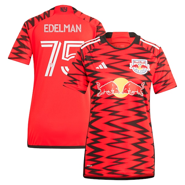 Daniel Edelman New York Red Bulls adidas Women's 2024 Legacy Replica Player Jersey – Red