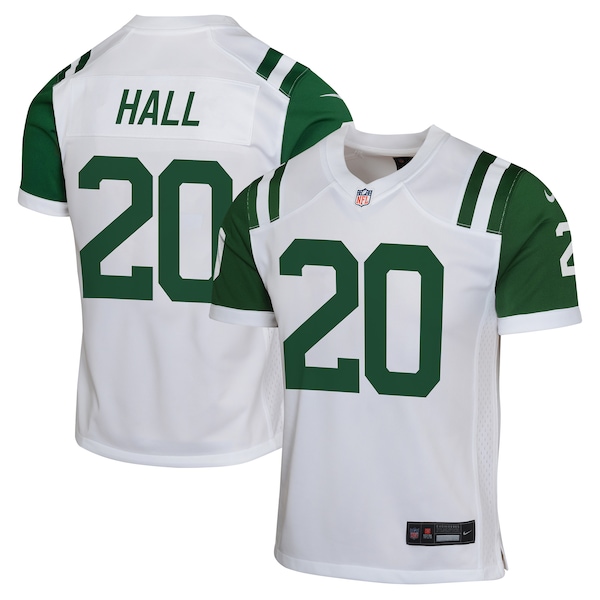 Breece Hall New York Jets Nike Youth Classic Alternate Game Jersey - White
