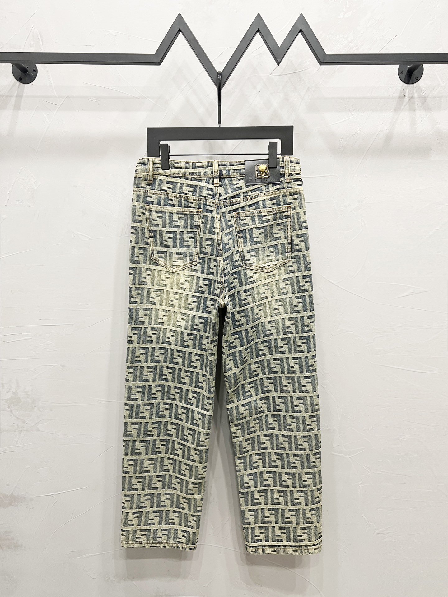 Luxury Vintage Washed Distressed Jeans