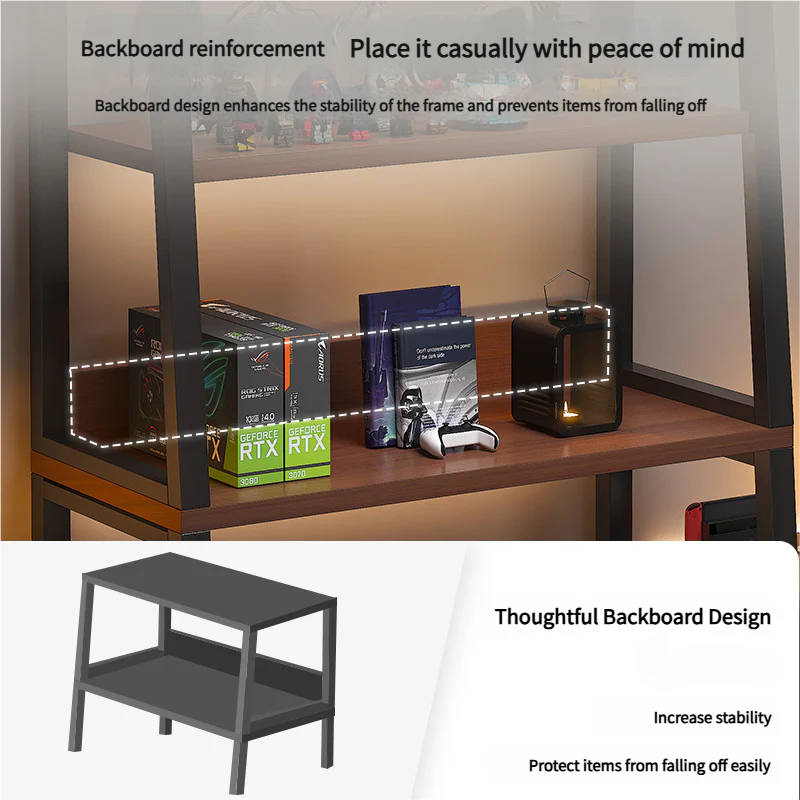 Household Ladder Wall Shelf