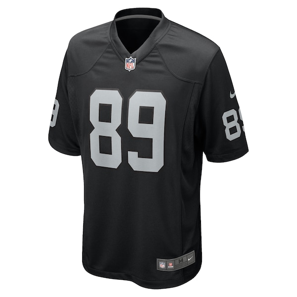 Brock Bowers Las Vegas Raiders Nike 2024 NFL Draft First Round Pick Player Game Jersey - Black