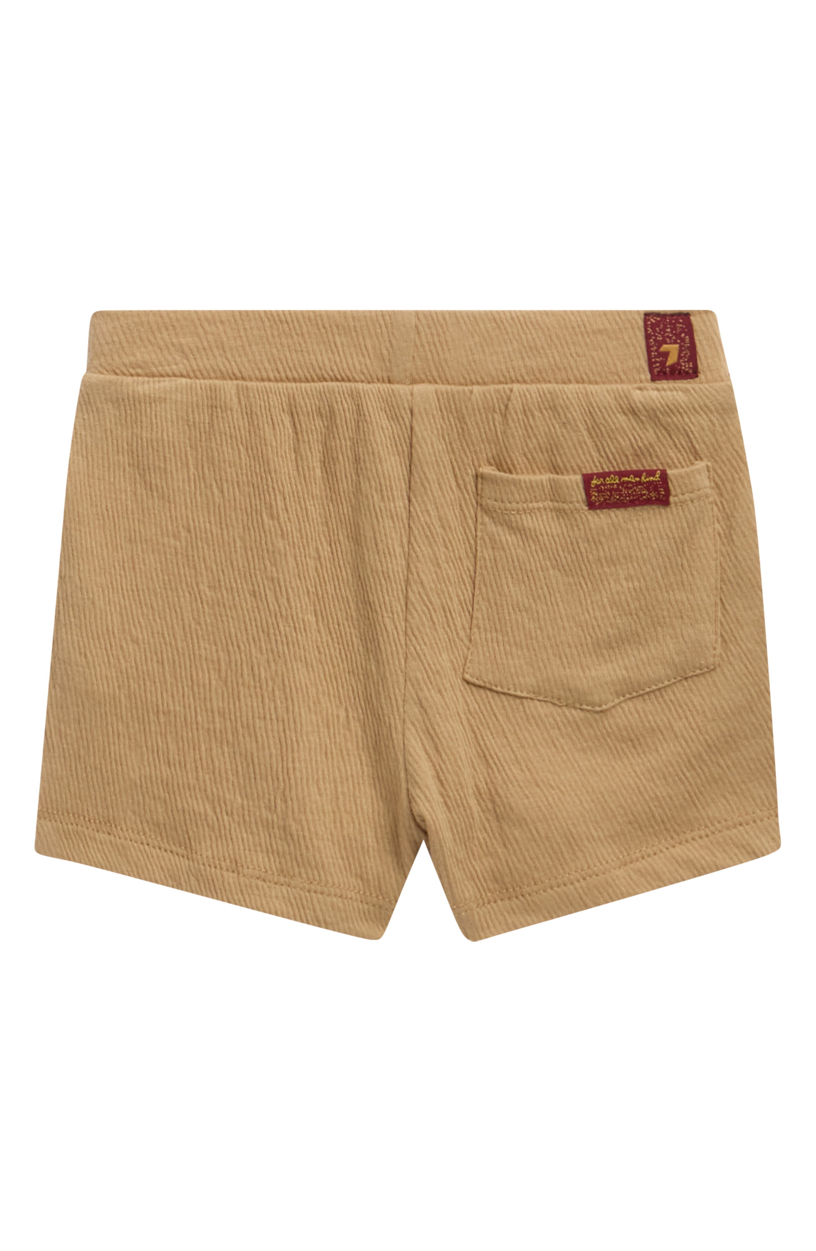 7 For All Mankind Crinkle Cotton Blend Polo & Shorts Set