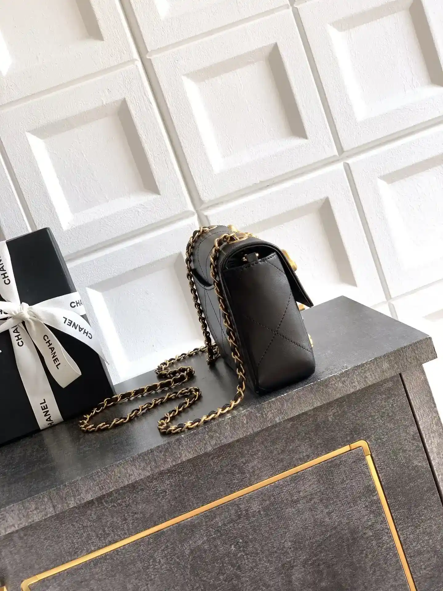 Chanel Classic Flap Black Quilted Leather Crossbody Bag product photo from LabelPicks