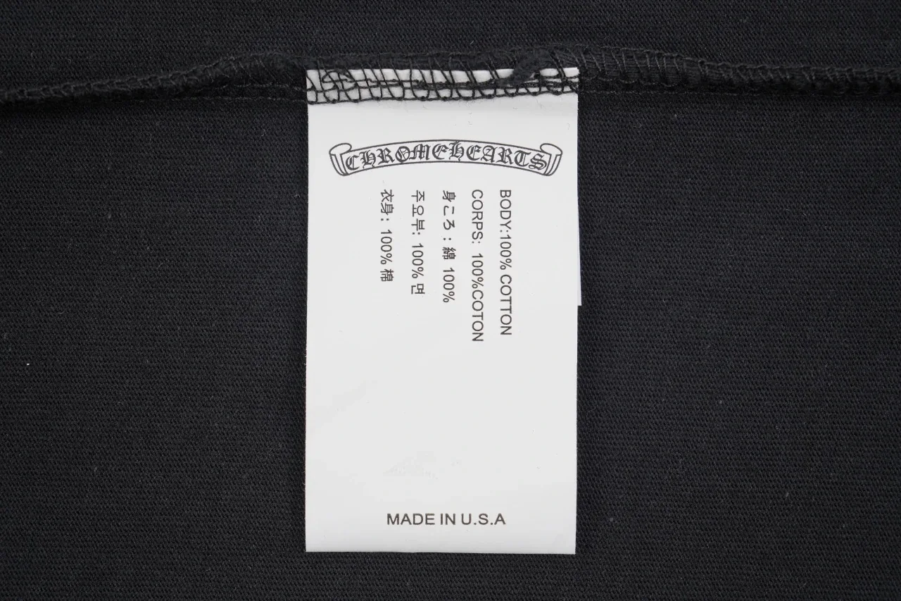 Chrome Hearts Black Half Allover Cross Print T-Shirt product photo from LabelPicks