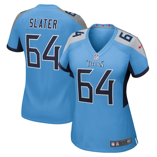 Jackson Slater Tennessee Titans Nike Women's Team Game Jersey -  Light Blue