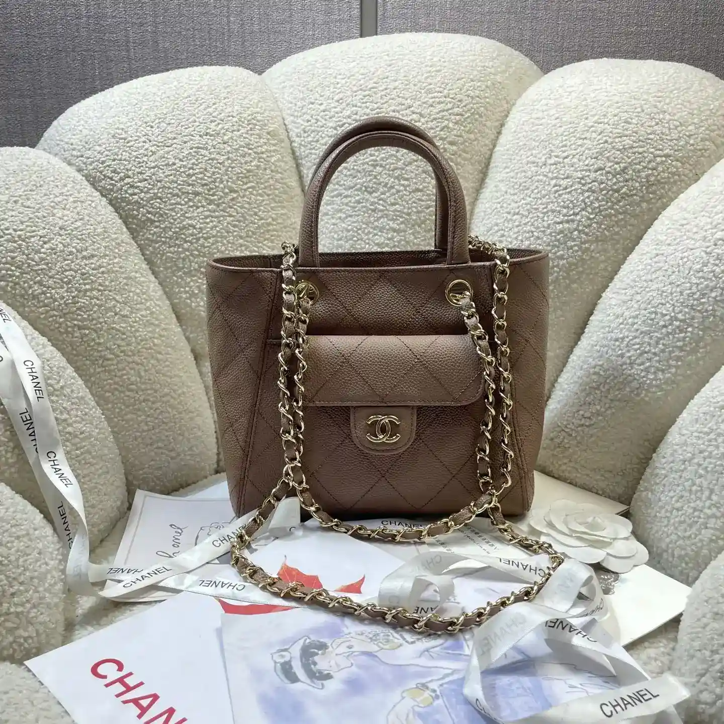 Chanel Quilted Leather Tote Bag product photo from LabelPicks