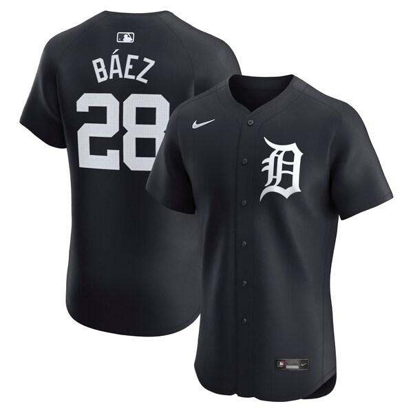 Javier Baez Detroit Tigers Nike Alternate Elite Player Jersey - Navy