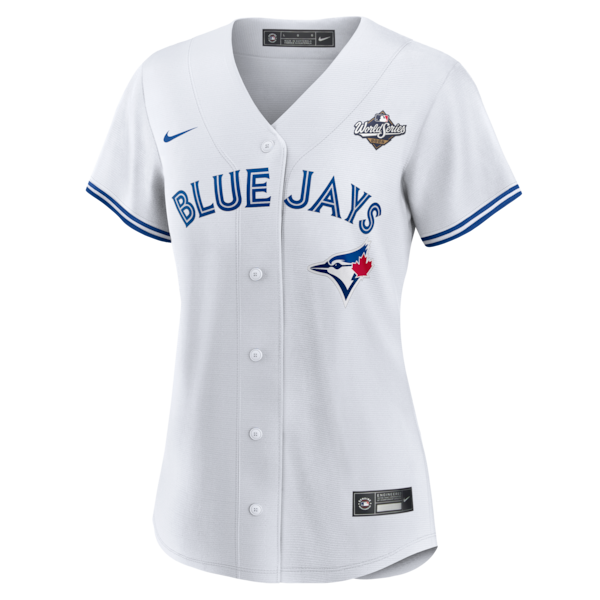 George Springer Toronto Blue Jays Nike Women's 2025 World Series Home Replica Player Jersey - White
