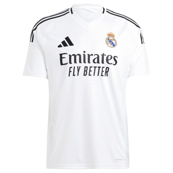 Los Merengues adidas 2024/25 Home Replica Jersey - White