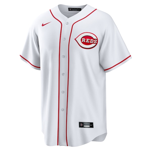 Hunter Greene Cincinnati Reds Nike Home Replica Jersey - White
