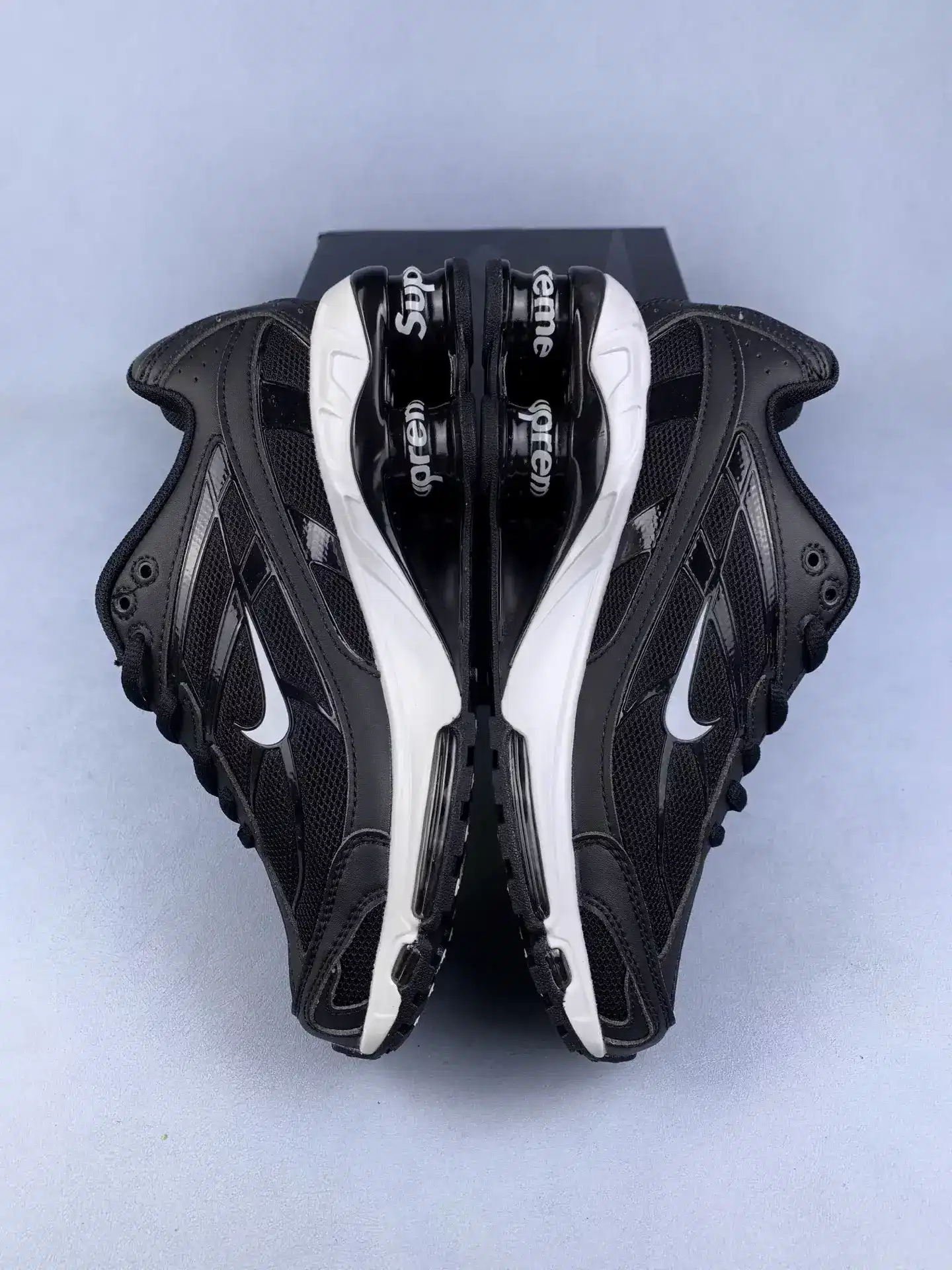 Supreme x Nike Shox Ride 2 SP 'Black' Shoes product photo from LabelPicks