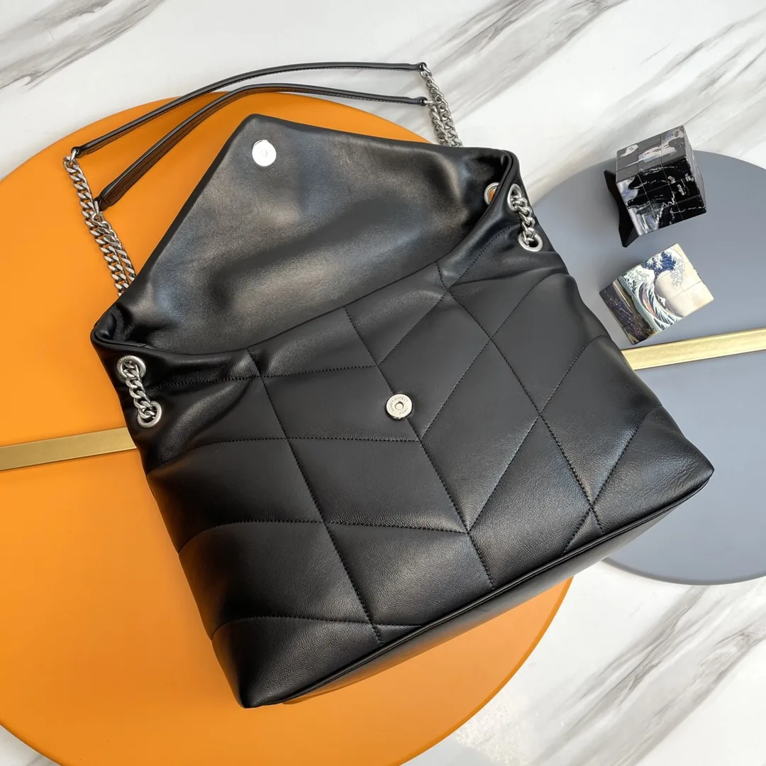 Saint Laurent Loulou Black Quilted Leather Shoulder Bag product photo from LabelPicks