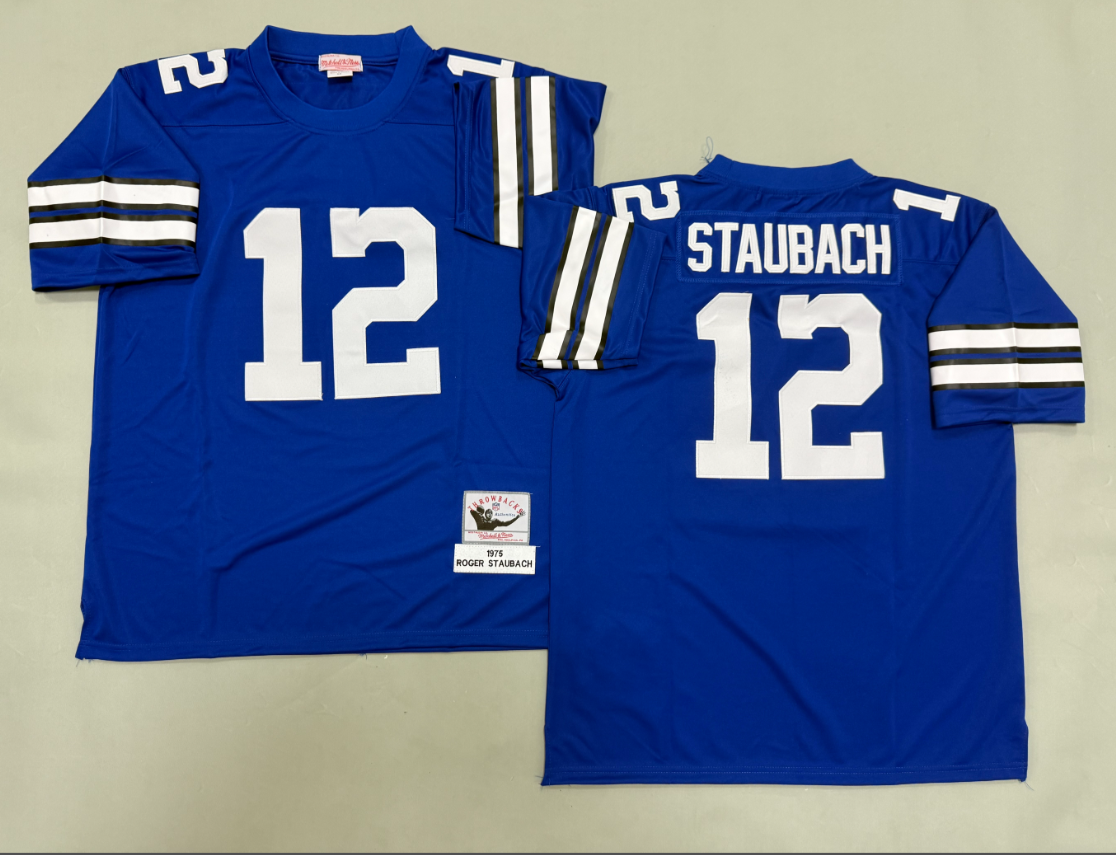 Roger Staubach Dallas Cowboys Authentic Throwback Retired Player Jersey