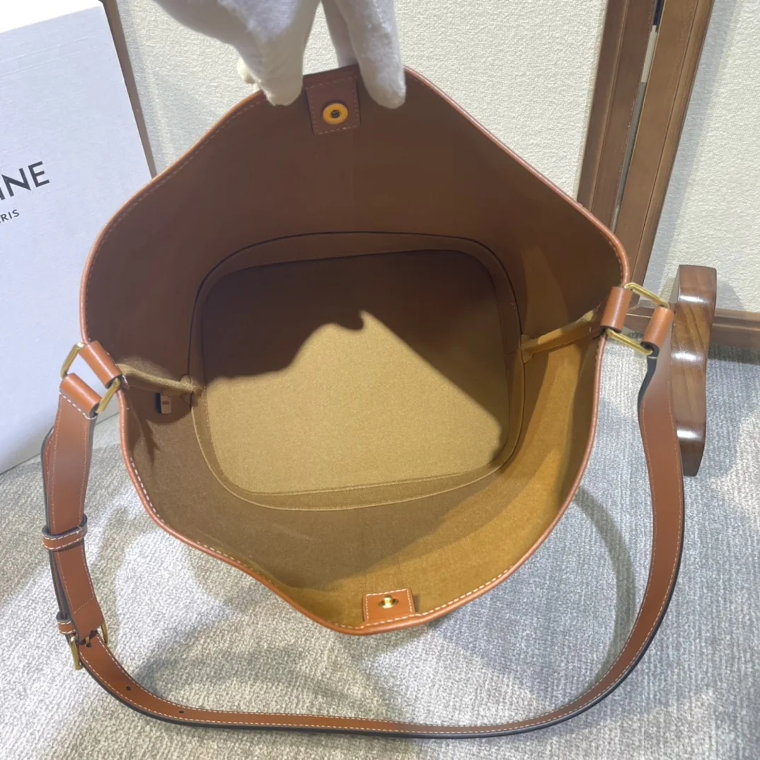 Celine Triomphe Canvas Folco Bucket Bag product photo from LabelPicks