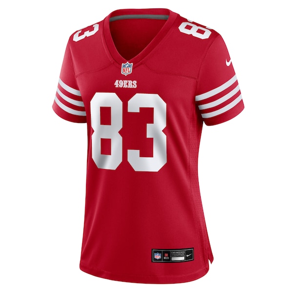 Marquez Valdes-Scantling San Francisco 49ers Nike Women's Team Game Jersey -  Scarlet