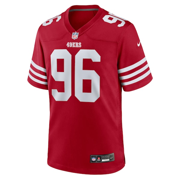Jordan Jefferson San Francisco 49ers Nike Team Game Jersey -  Scarlet