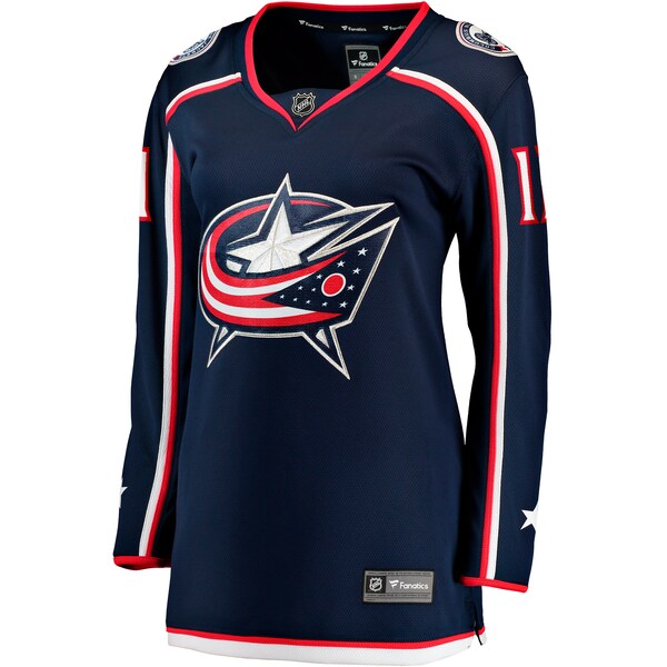 Luke Kunin Columbus Blue Jackets  Women's Home Breakaway Player Jersey - Navy