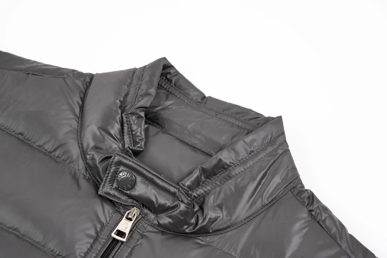 Moncler Grey Brown Gui Quilted Lightweight Down Vest product photo from LabelPicks
