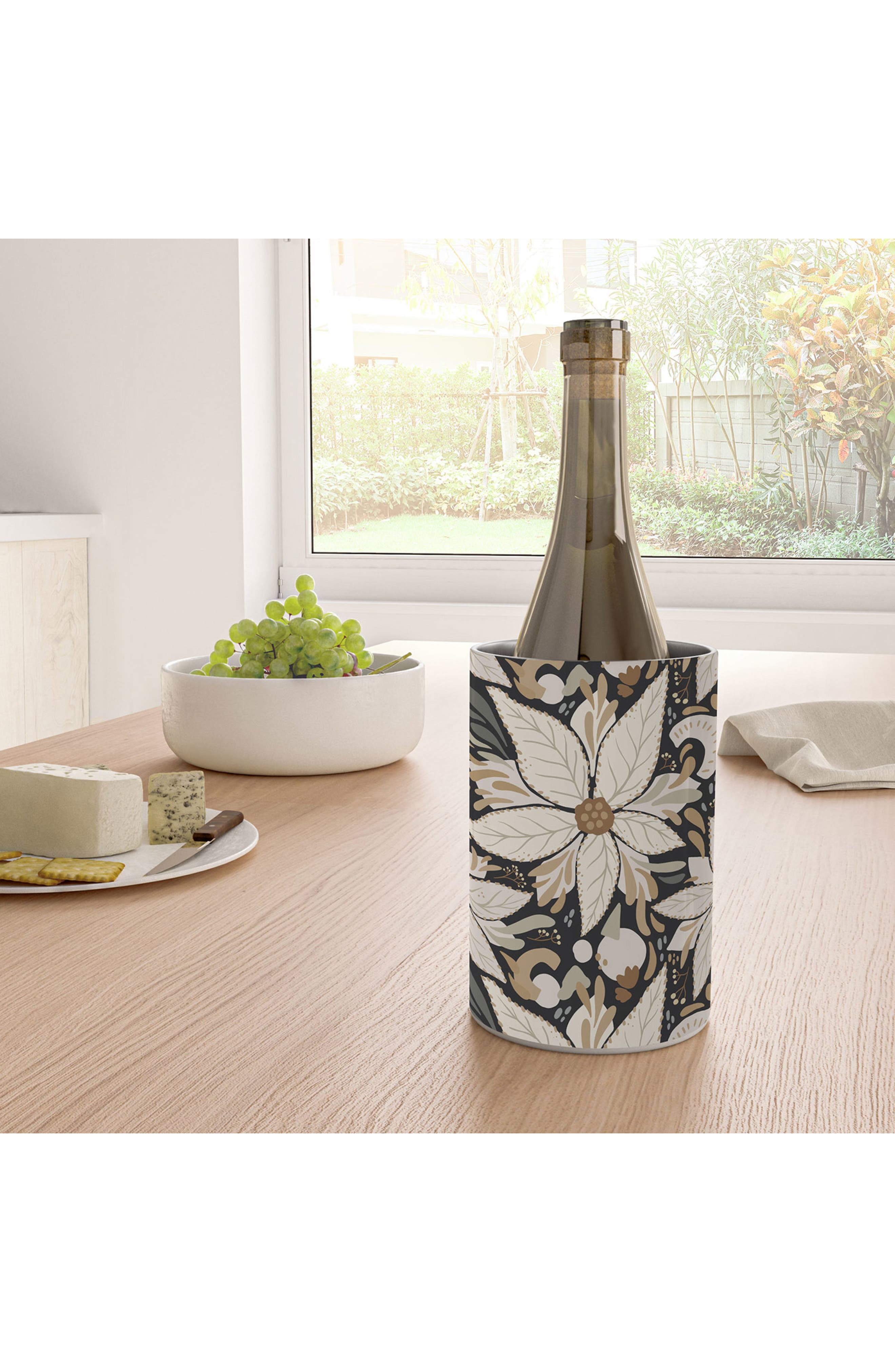 Deny Designs Abstract Floral Wine Chiller