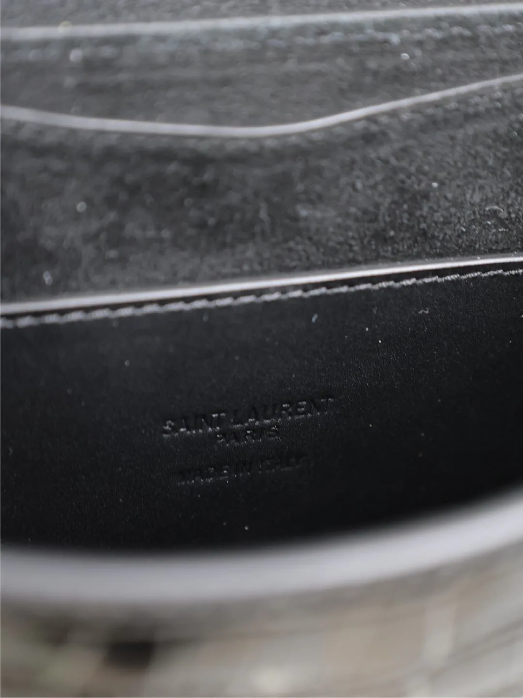 Saint Laurent Gold Calfskin Shoulder Bag product photo from LabelPicks