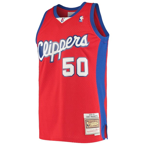 Corey Maggette LA Clippers 2001/02 Hardwood Classics Swingman Jersey - Red