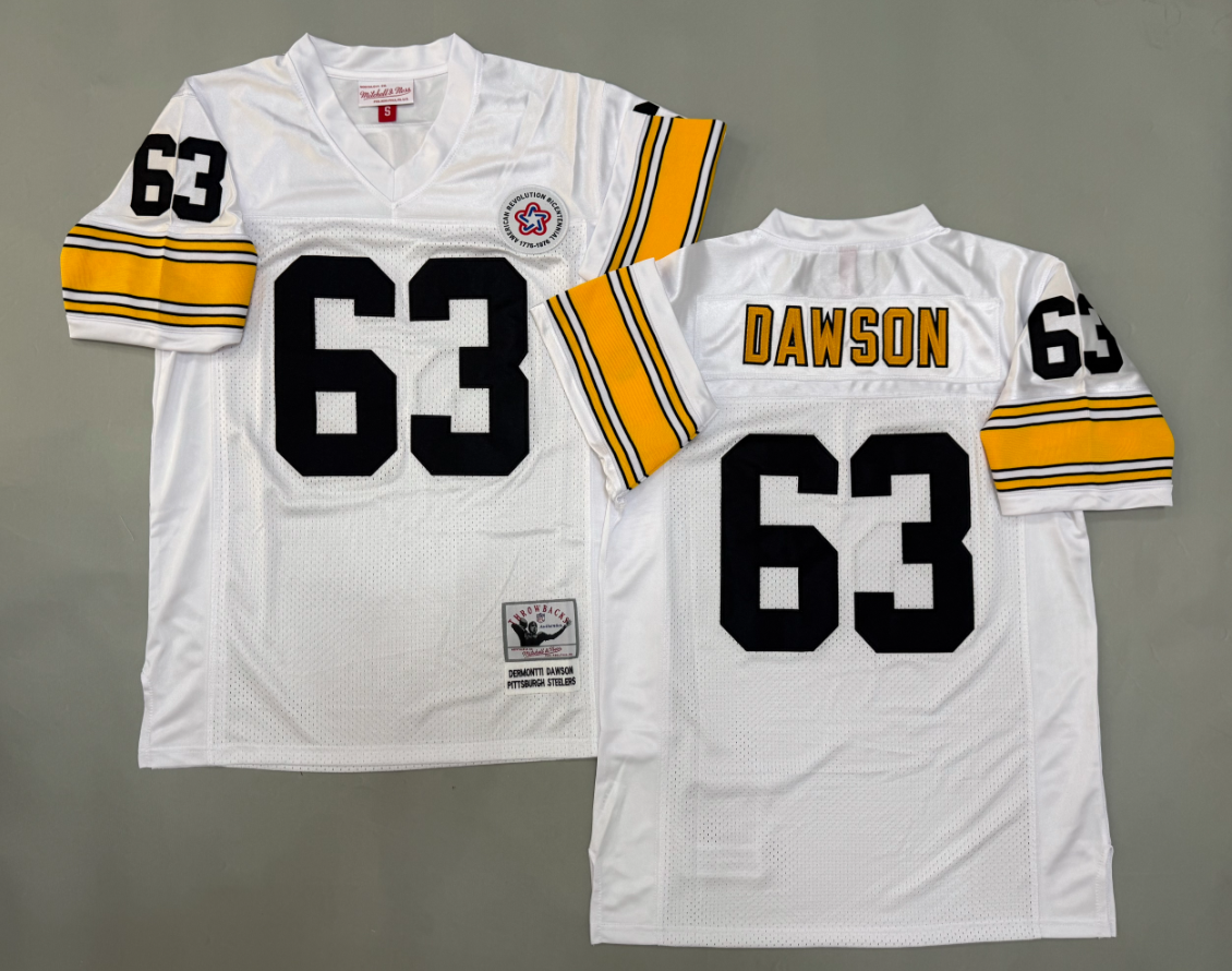 Mike Dawson Pittsburgh Steelers Authentic Throwback Retired Player Jersey