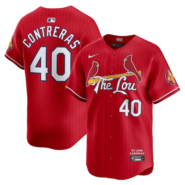 Willson Contreras St. Louis Cardinals Nike City Connect Limited Jersey - Red