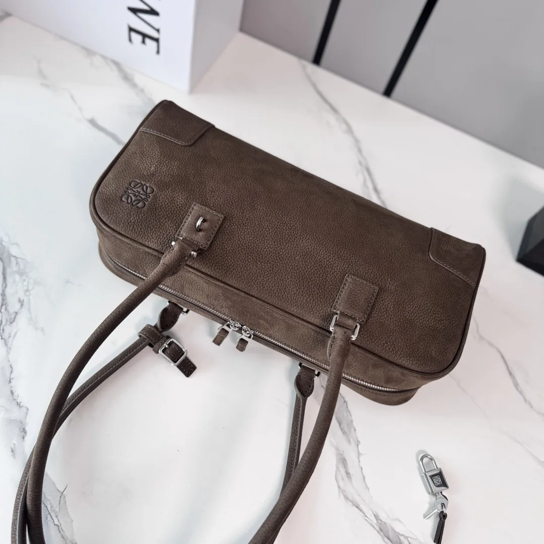 Loewe Grained Leather Amazona Top Handle Bag product photo from LabelPicks