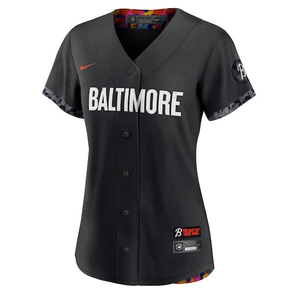 Cal Ripken Baltimore Orioles Nike Women's 2023 City Connect Replica Player Jersey - Black