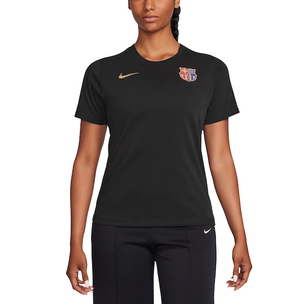 Barcelona Nike Women's 2024/25 Travel Top - Black