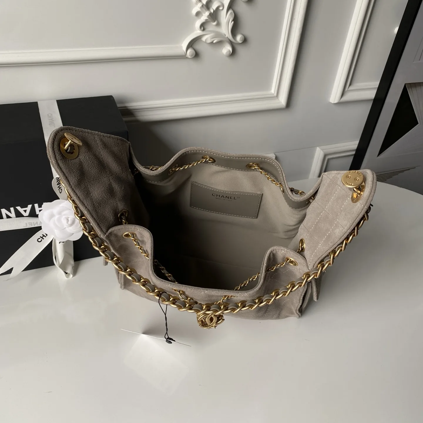 Chanel Gold Hobo Bag product photo from LabelPicks