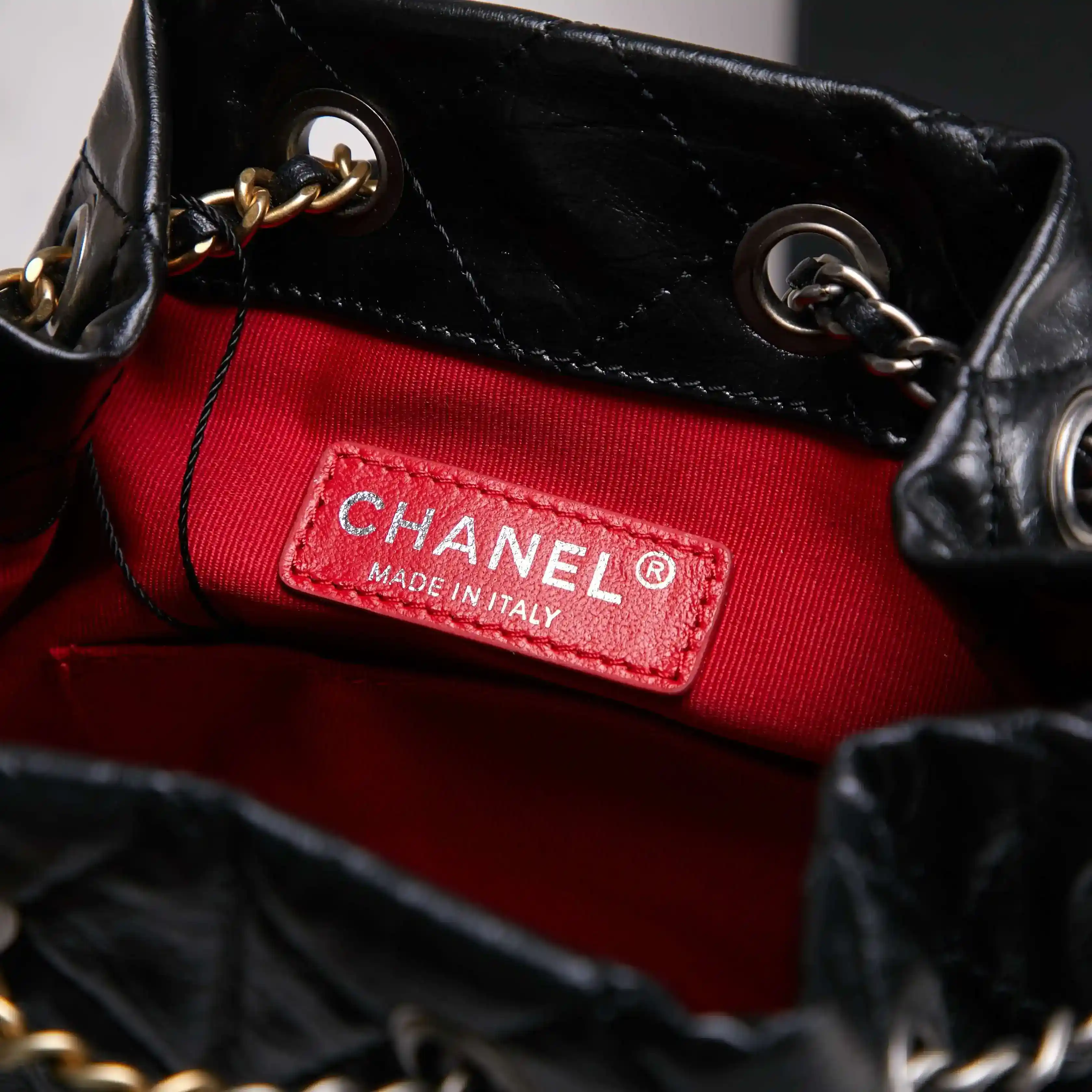 Chanel Black Gabrielle Calfskin Backpack product photo from LabelPicks