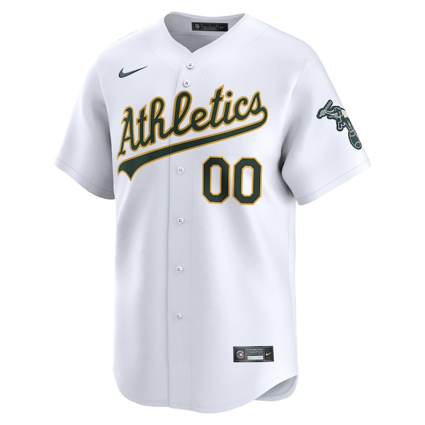 Oakland Athletics Nike Home Limited Pick-A-Player Retired Roster Jersey - White