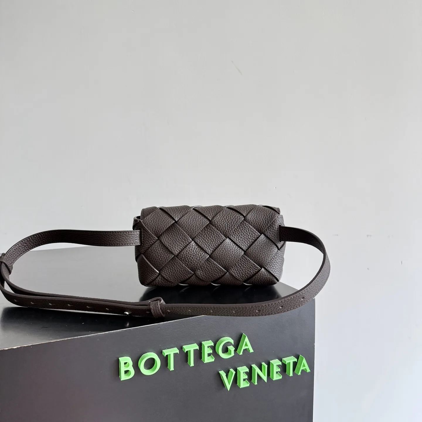 Bottega Veneta Grained Leather Diago Crossbody Bag product photo from LabelPicks