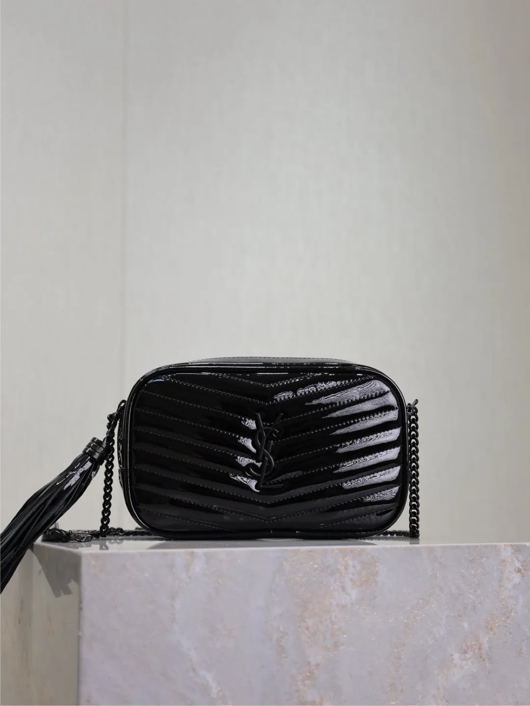 Saint Laurent Calfskin Shoulder Bag product photo from LabelPicks