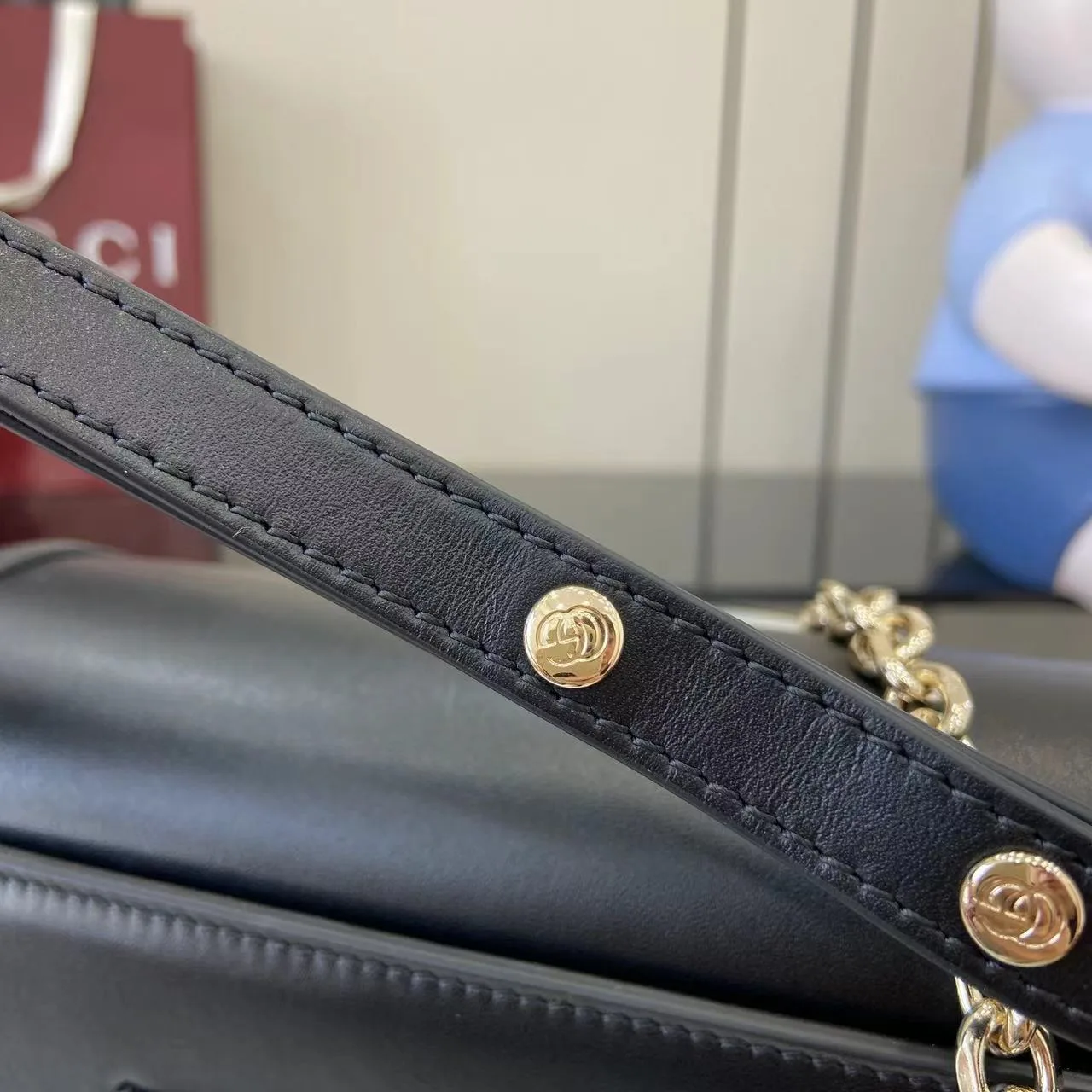 Gucci Smooth Leather Crossbody Bag product photo from LabelPicks