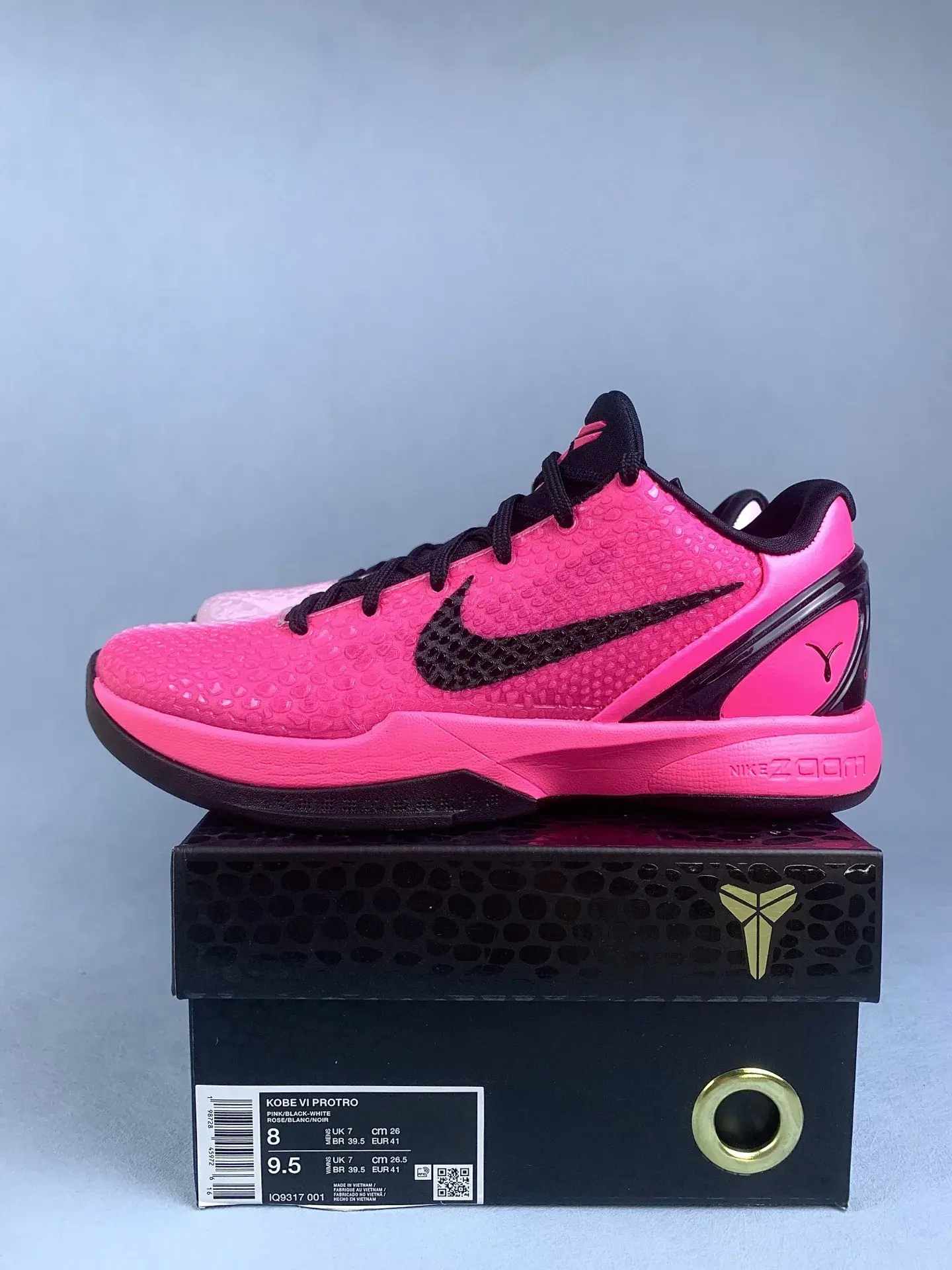 Kobe 6 Protro 'Kay Yow Think Pink' Basketball Shoes product photo from LabelPicks