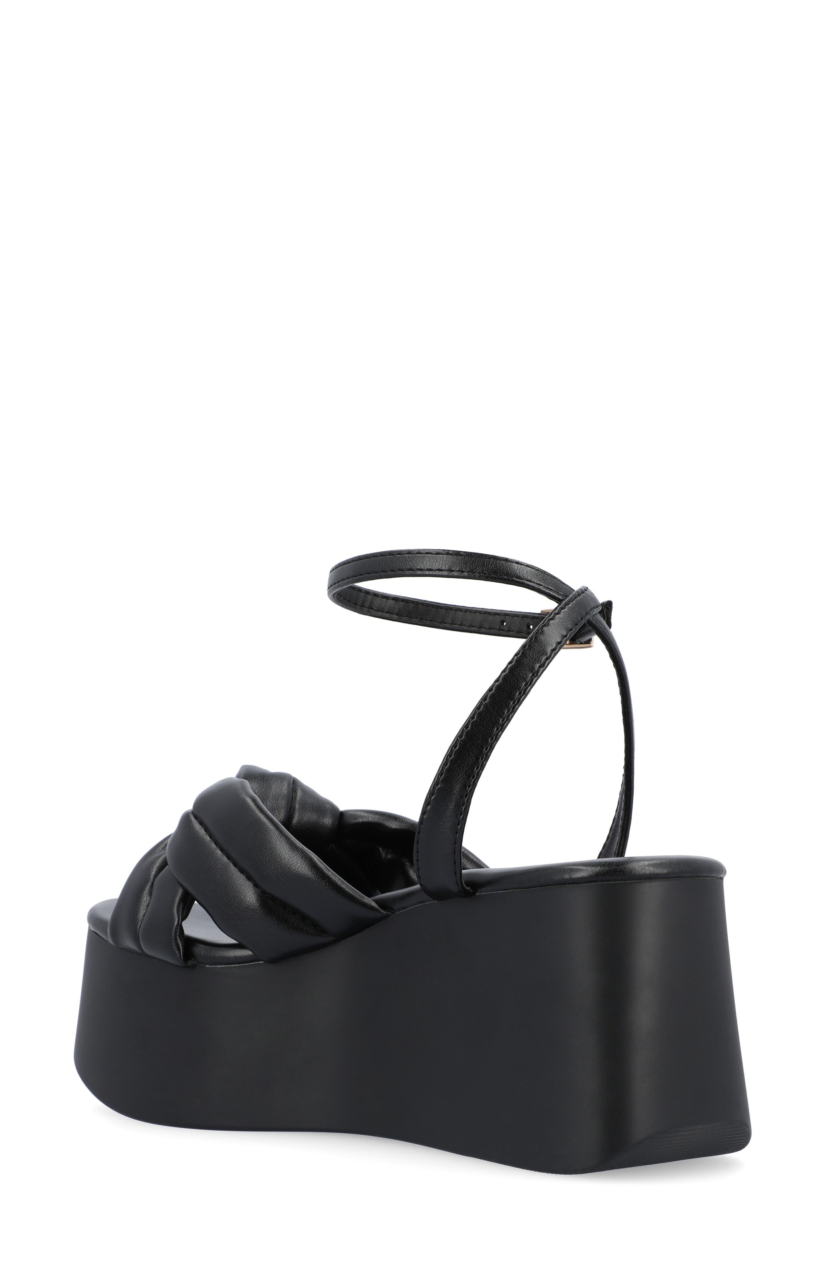 Journee Collection Lailee Ankle Strap Platform Sandal